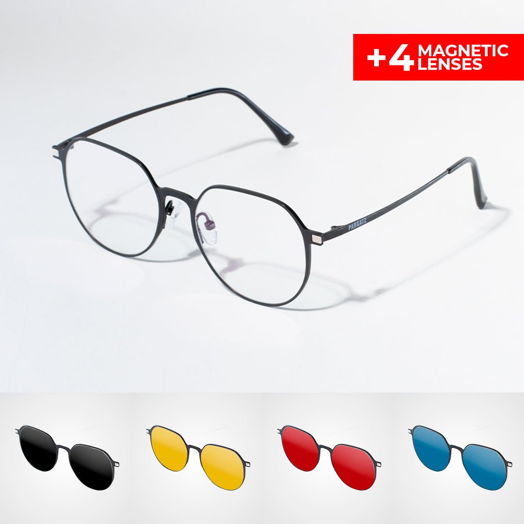 Pargatz Circle (Black) + 4 Lenses - Pargatz