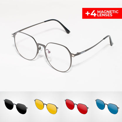 Pargatz Circle (Grey) + 4 Lenses - Pargatz