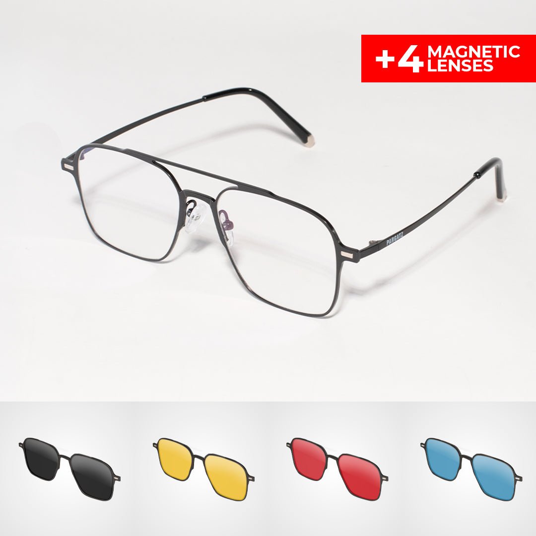 Pargatz Tate (Black) + 4 Lenses - Pargatz