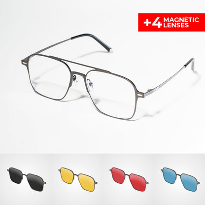 Pargatz Tate (Grey) + 4 Lenses - Pargatz