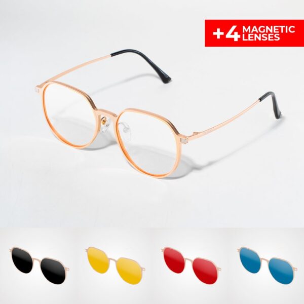 Pargatz Circle (Rose-Gold) + 4 Lenses